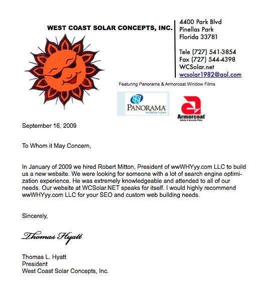 westcoastsolarconceptsrecommendationletter1